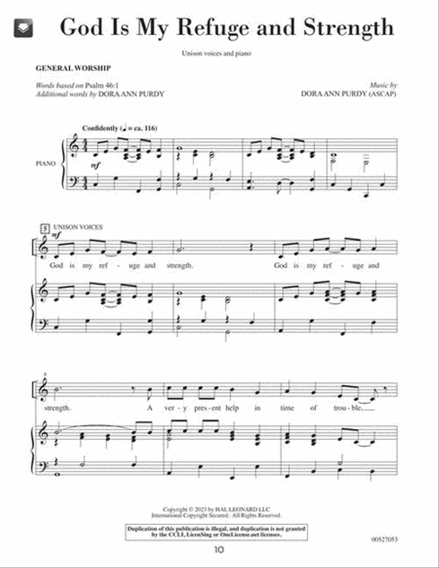 This Is the Day! Five Songs for the Church Year This Is the Day! Five Songs for the Church Year Unison Choir scores gallery preview page 5