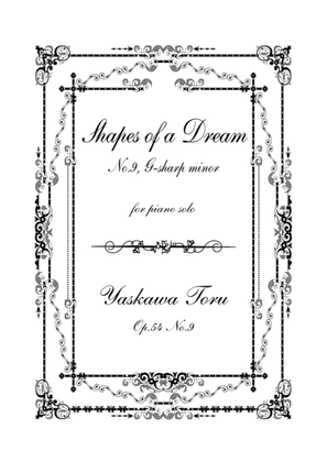 Book cover for Shapes of a Dream No.9, G-sharp minor, Op.54 No.9