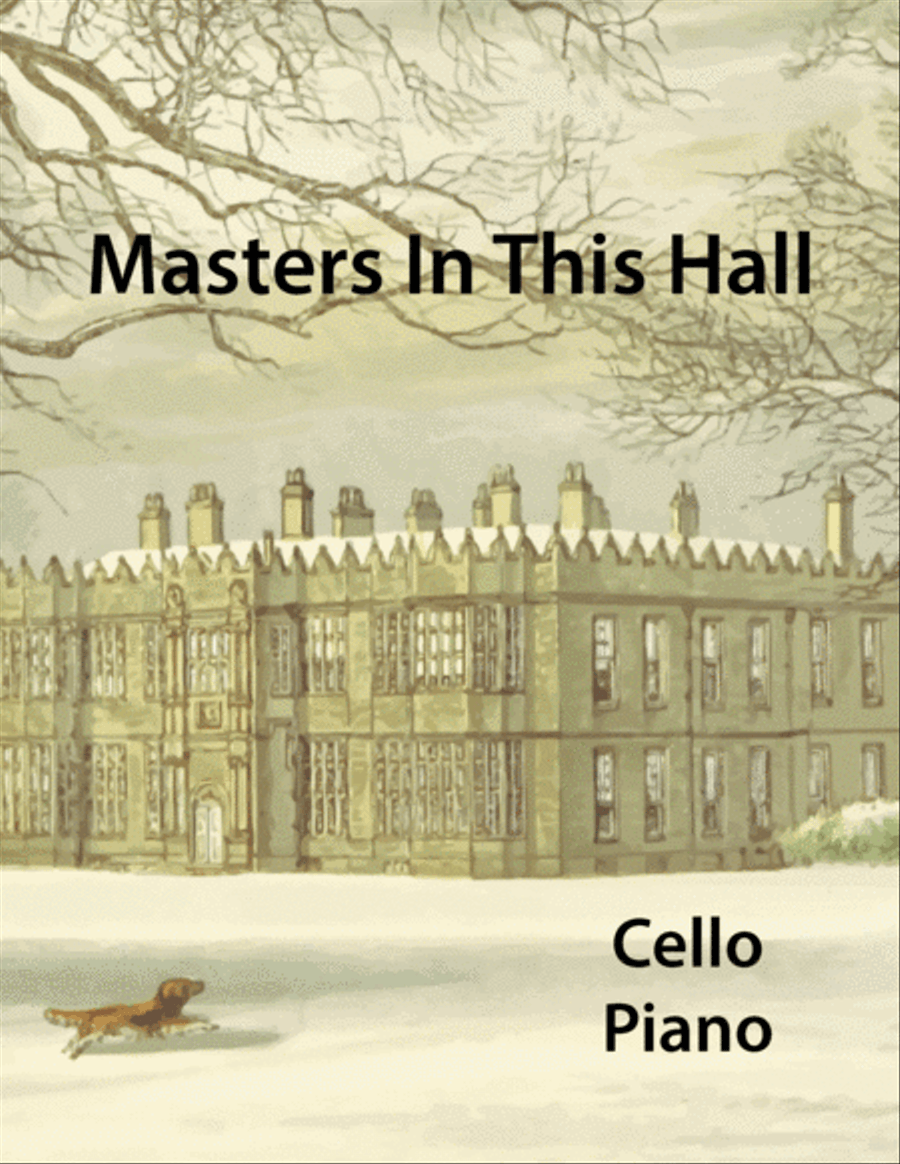 Masters In This Hall for Cello and Piano Piano scores gallery preview page 1