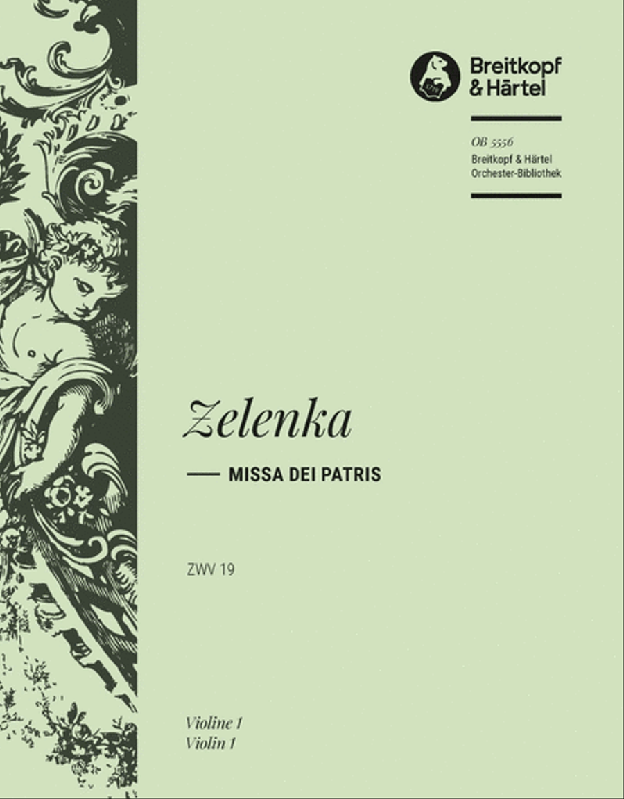 Missa Dei Patris ZWV 19 Missa Dei Patris ZWV 19 4-Part scores gallery preview page 1