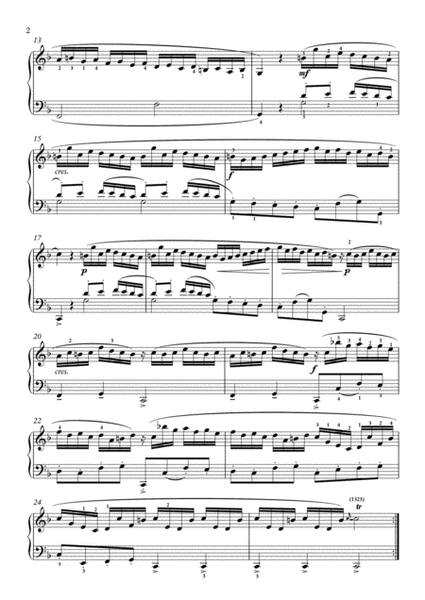 Scarlatti-Sonata in F-Major L.385 K.445(piano) image number null