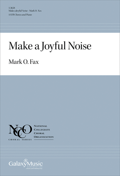 Make a Joyful Noise (Choral Score) image number null