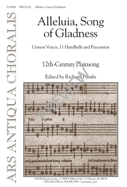 Alleluia, Song of Gladness image number null