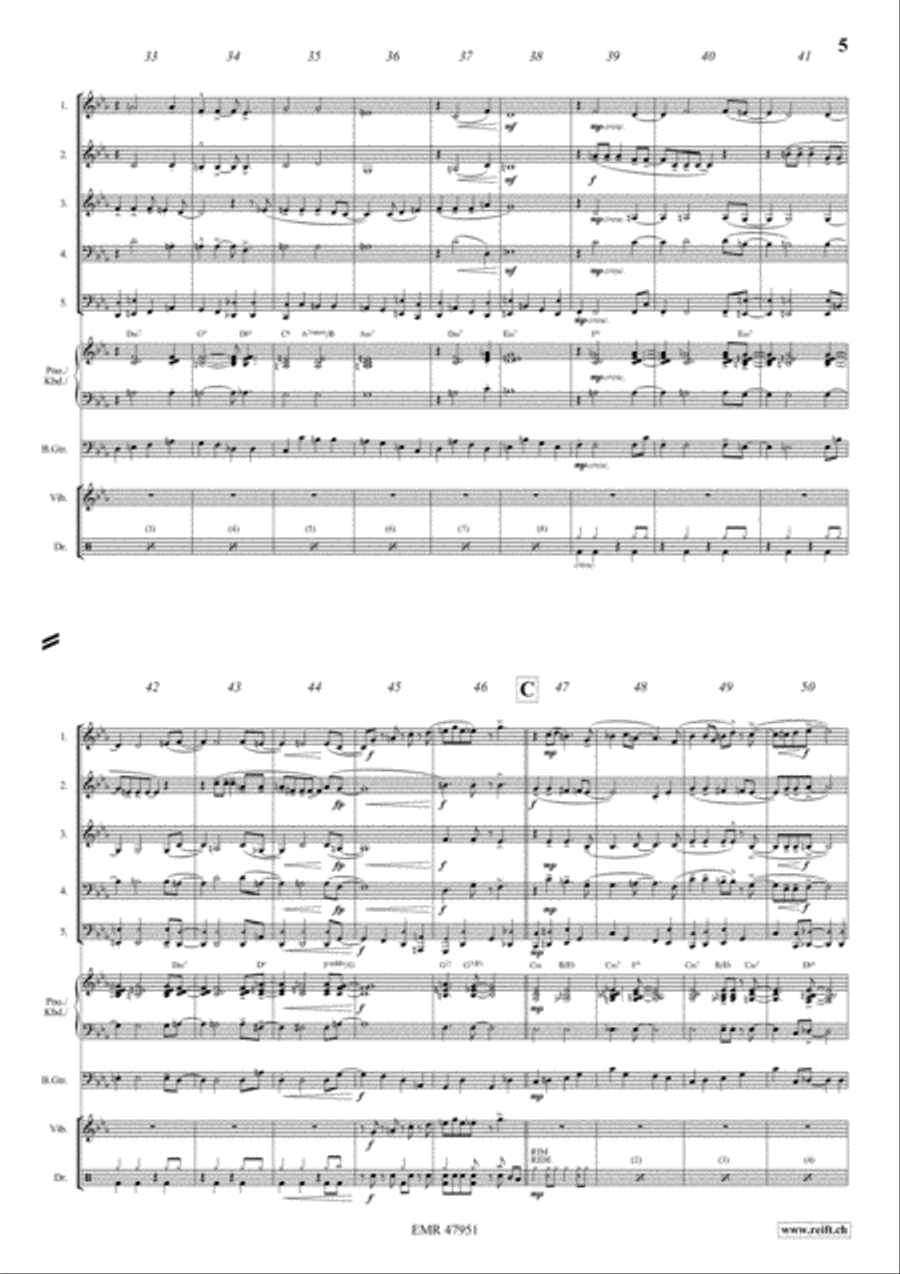Le Monstre Bazar Woodwind Quintet scores gallery preview page 5