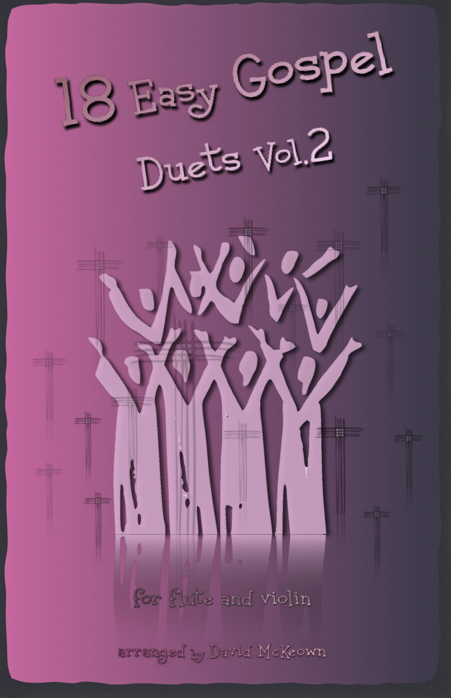 18 Easy Gospel Duets Vol.2 for Flute and Violin Flute scores gallery preview page 1