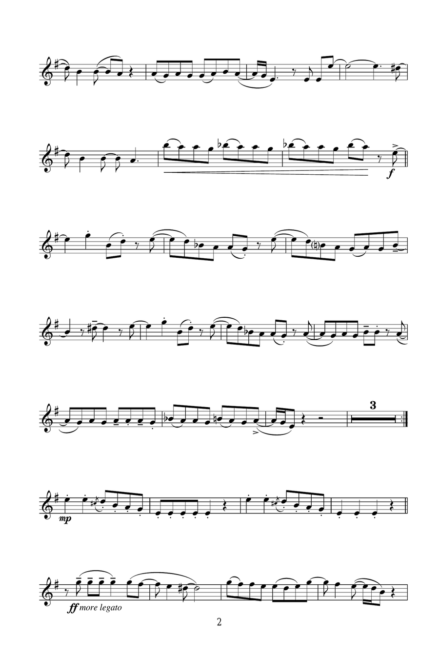 Don't Stop Movin' Don't Stop Movin' Alto Saxophone scores gallery preview page 2