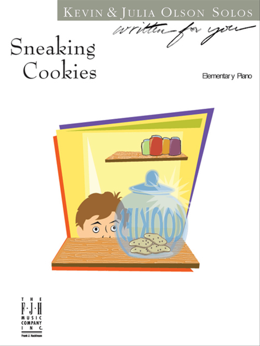 Sneaking Cookies Sneaking Cookies Easy Piano scores gallery preview page 1