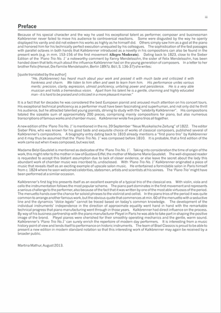 Piano Trio No 1, Opus 7 Piano Trio scores gallery preview page 5