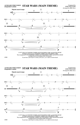 Star Wars (Main Theme): Auxiliary Percussion