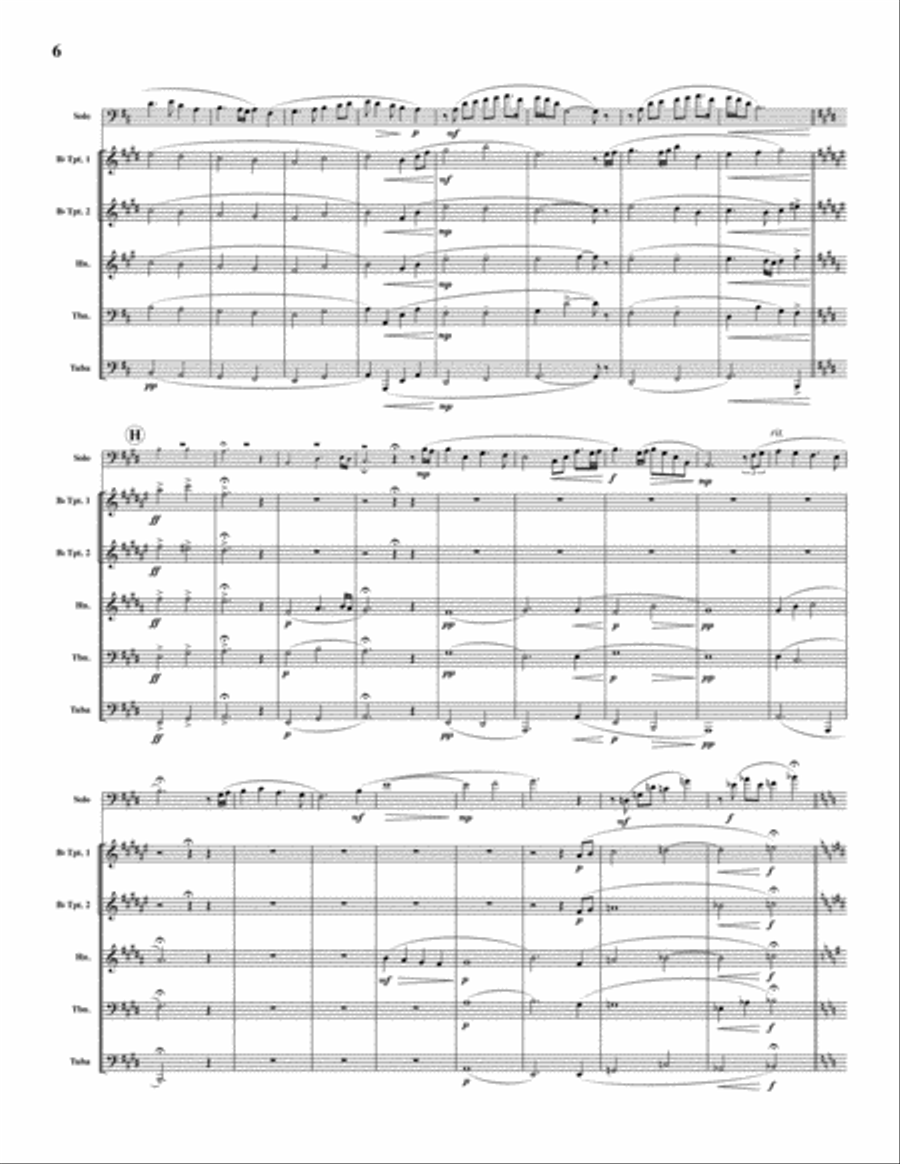 Aces Brass Quintet scores gallery preview page 6