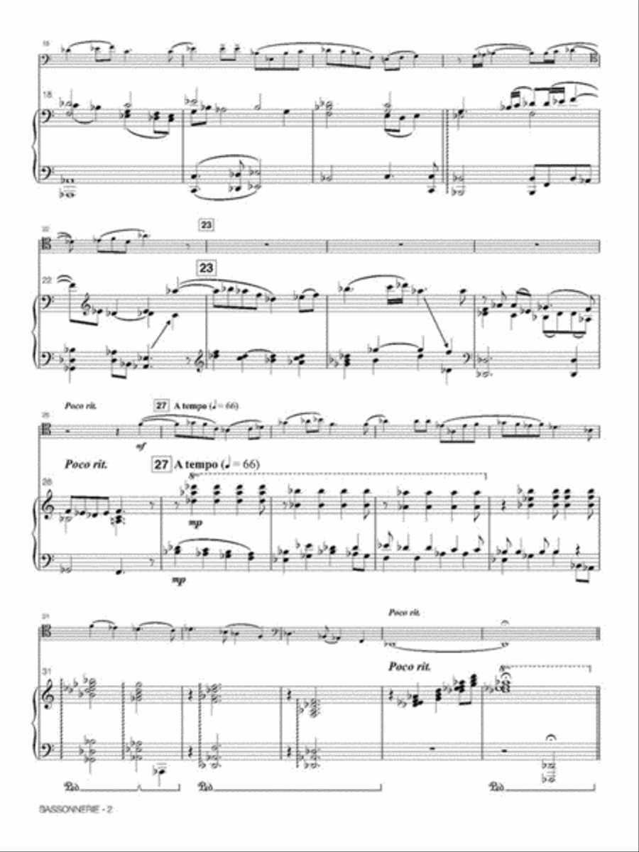 Bassonnerie Bassoon Solo scores gallery preview page 4