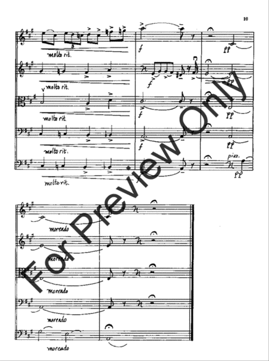 Suite for String Orchestra (Score) String Orchestra scores gallery preview page 14