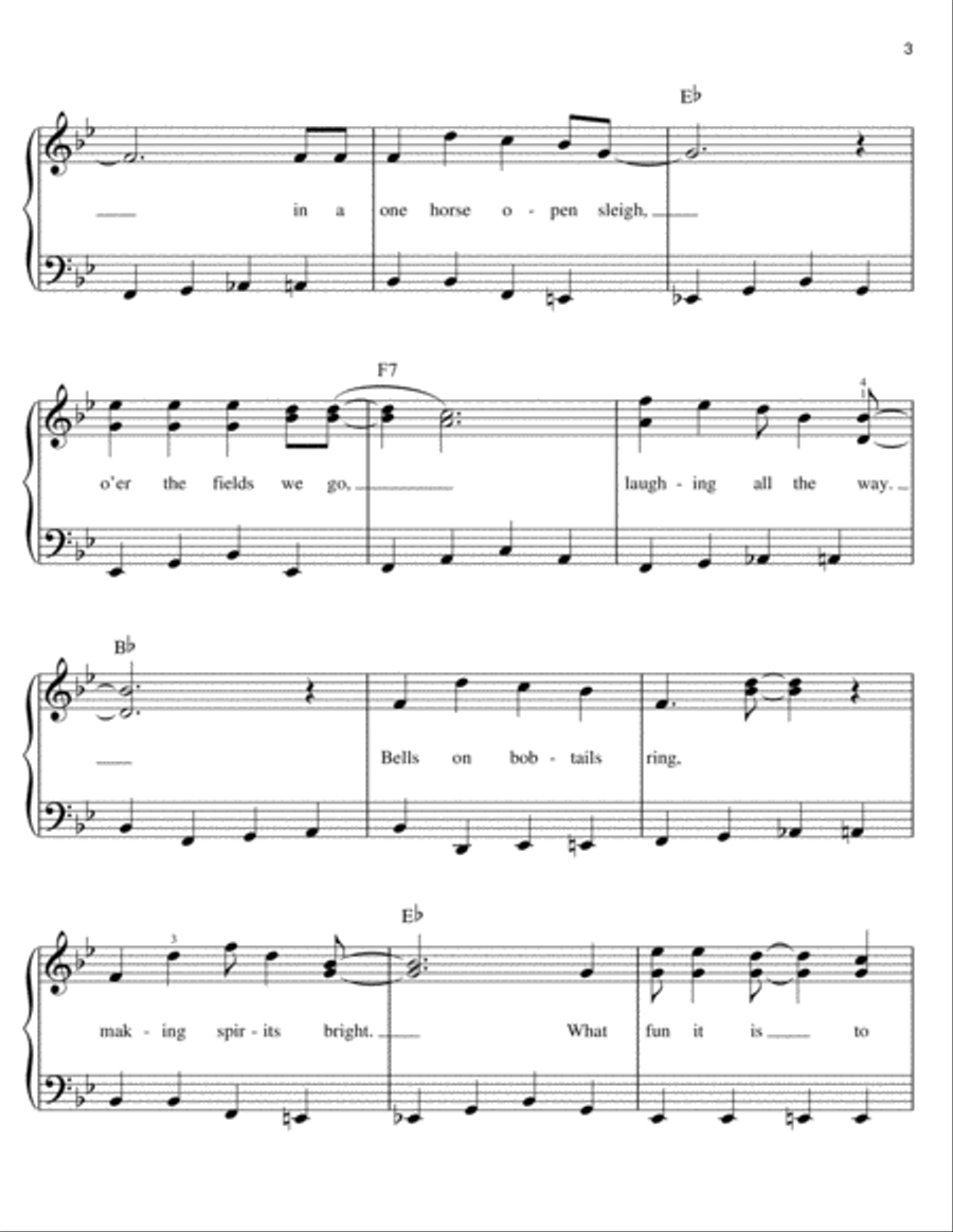 Jingle Bells Voice scores gallery preview page 3