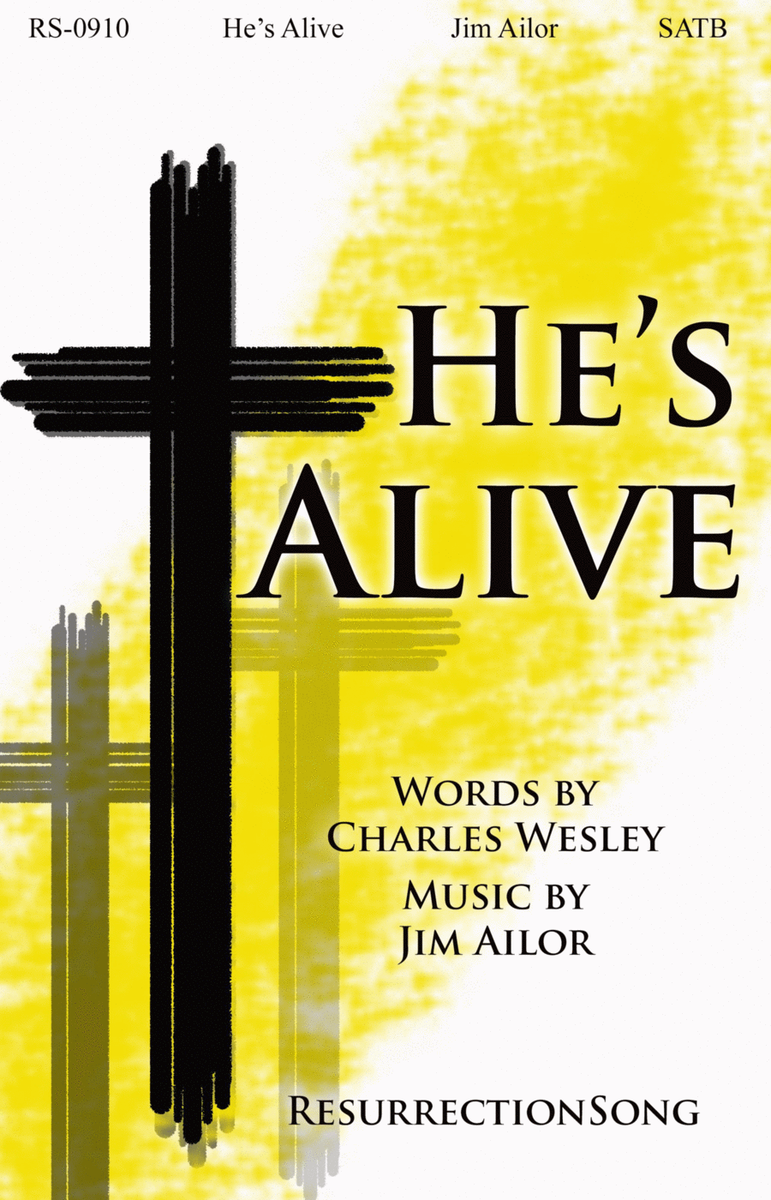 He’s Alive (SATB, Full Orchestra) image number null