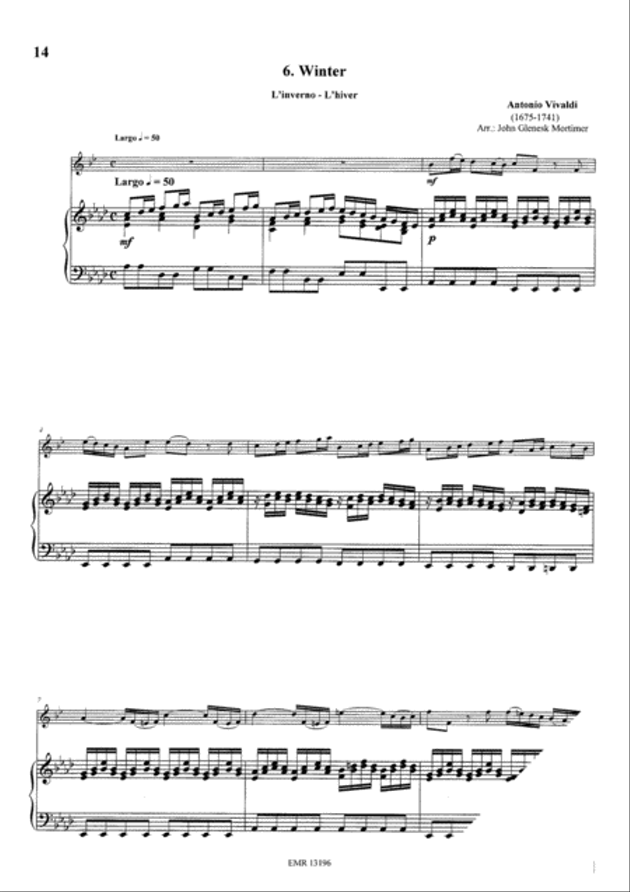Solo Pieces Vol. 5 Clarinet Solo scores gallery preview page 8
