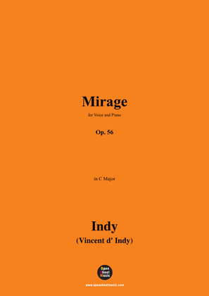 V. d' Indy-Mirage,Op.56,in C Major