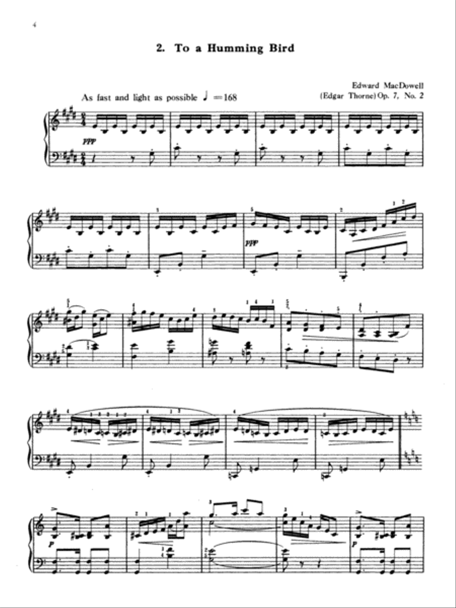 MacDowell -- Six Fancies, Op. 7 for the Piano Piano Solo scores gallery preview page 2