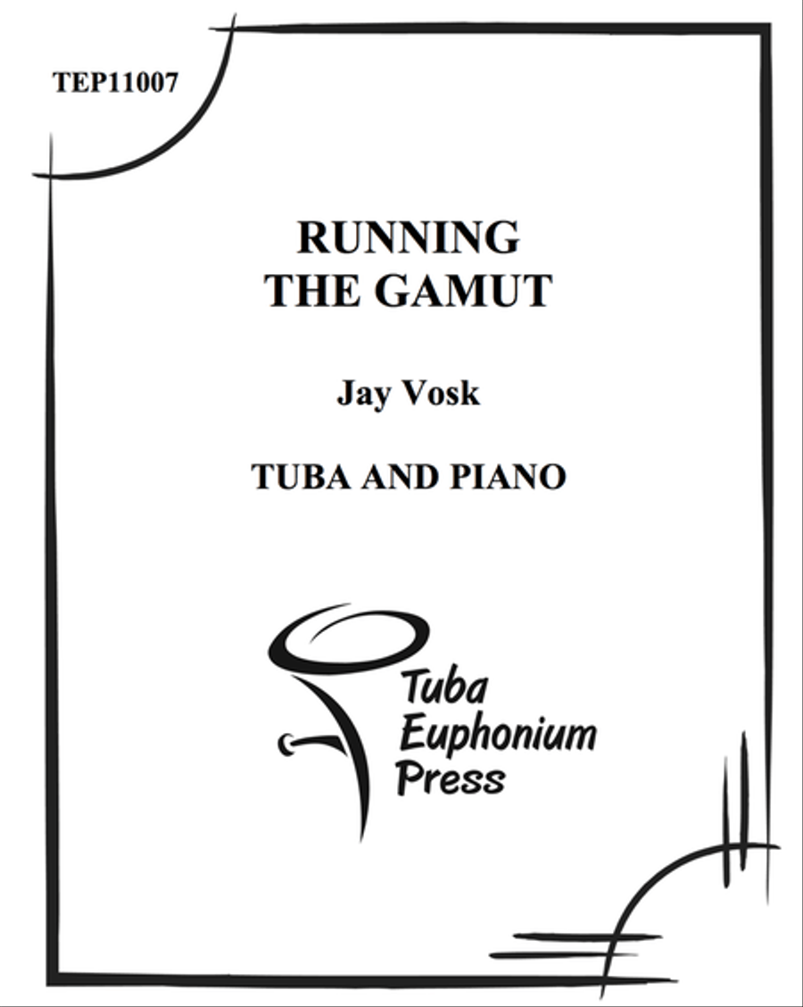 Running the Gamut Tuba scores gallery preview page 1