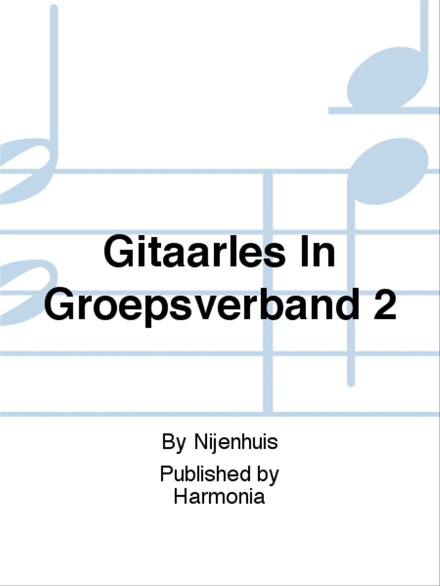 Gitaarles In Groepsverband 2 Guitar scores gallery preview page 1