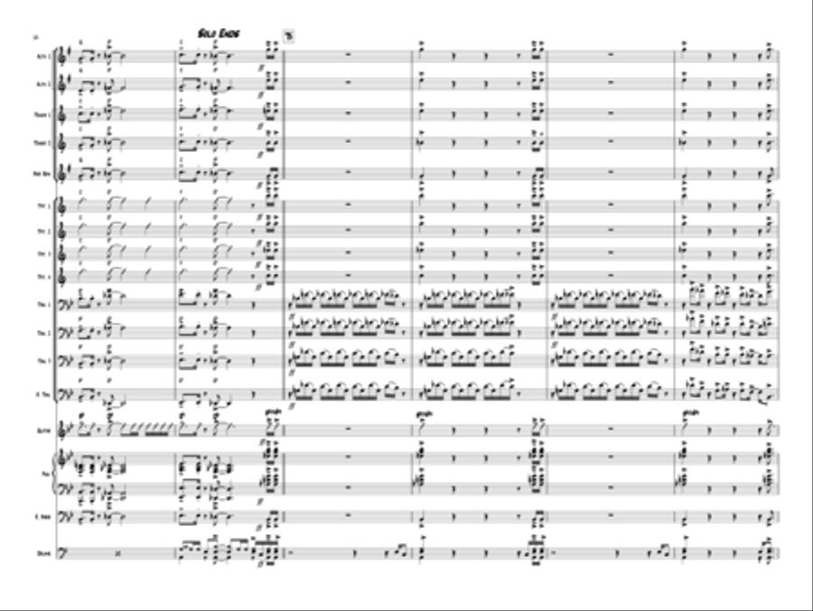 Bone Collection Jazz Ensemble scores gallery preview page 14