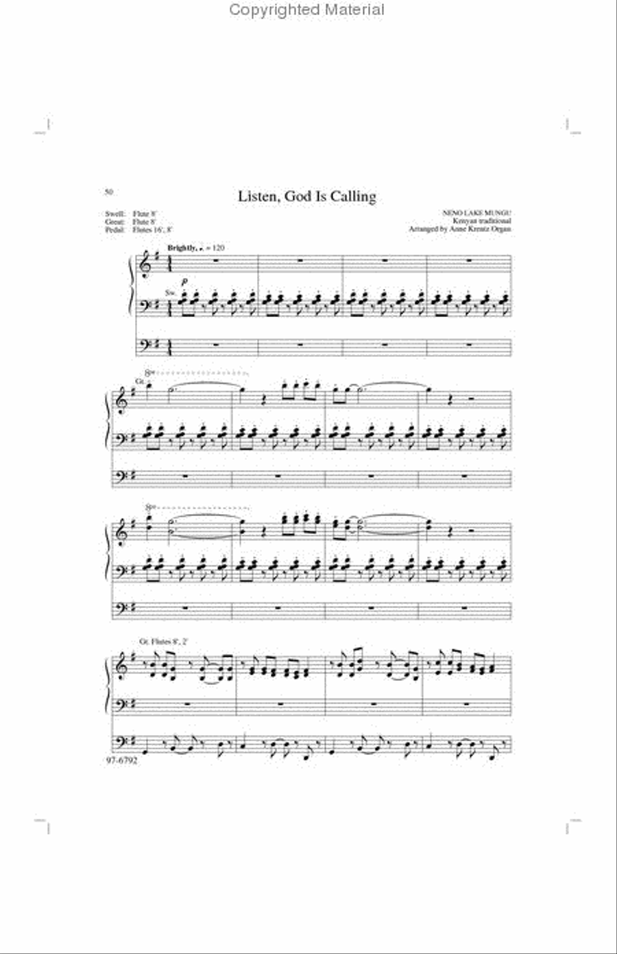 Laudate, Vol. 6 Organ scores gallery preview page 8