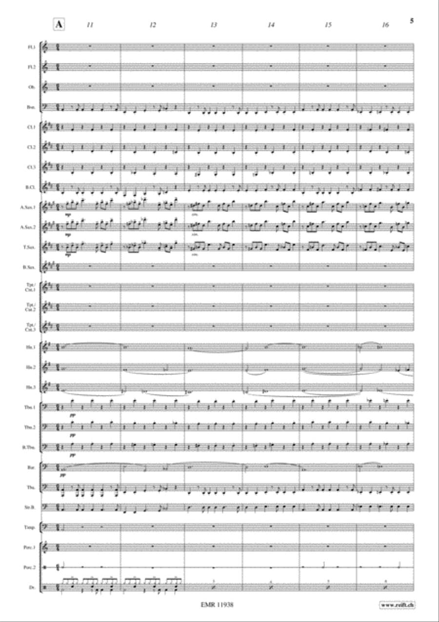The Sicilian Clan The Sicilian Clan Concert Band scores gallery preview page 6