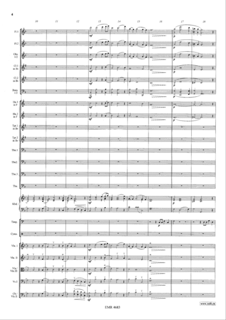 Farinelli Orchestra scores gallery preview page 5