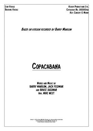 Book cover for Copacabana (at The Copa)