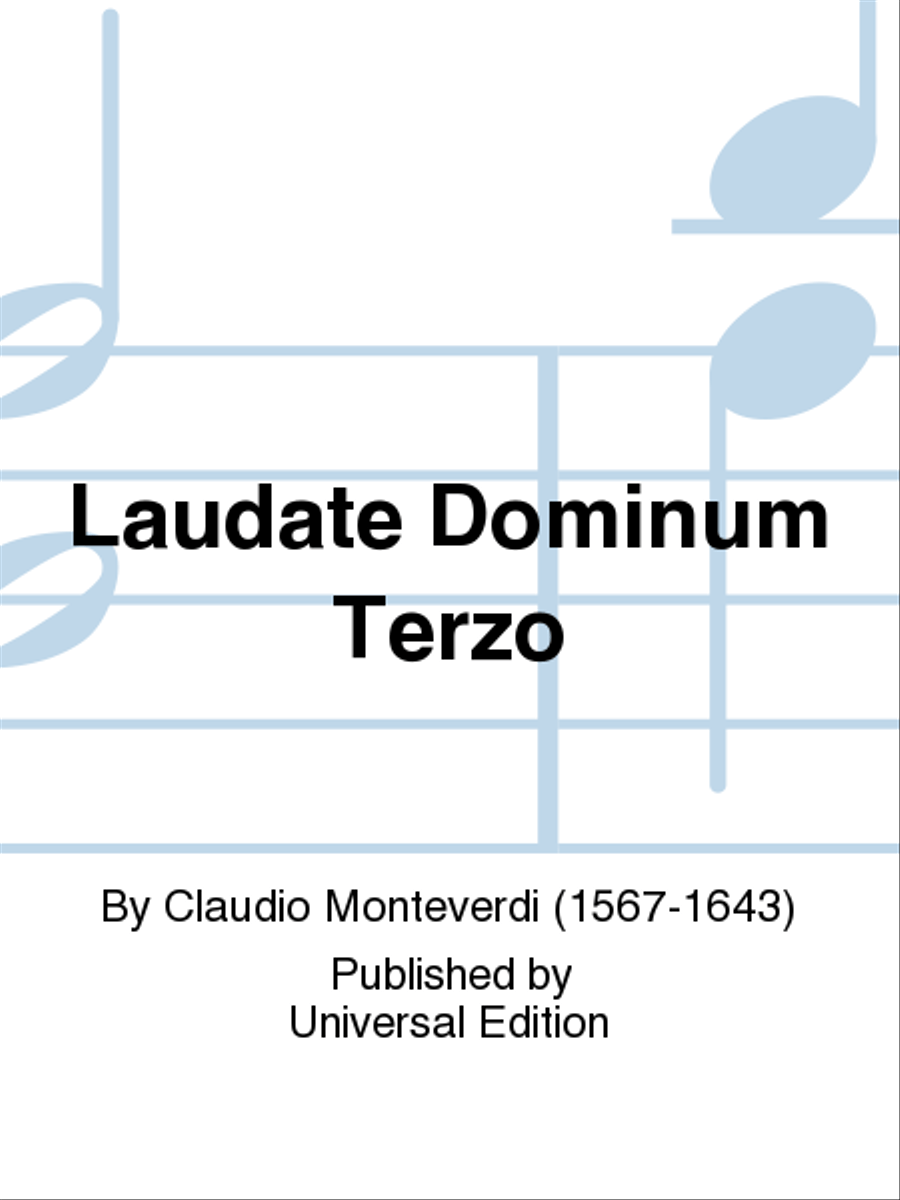 Laudate Dominum Terzo School and Community scores gallery preview page 1