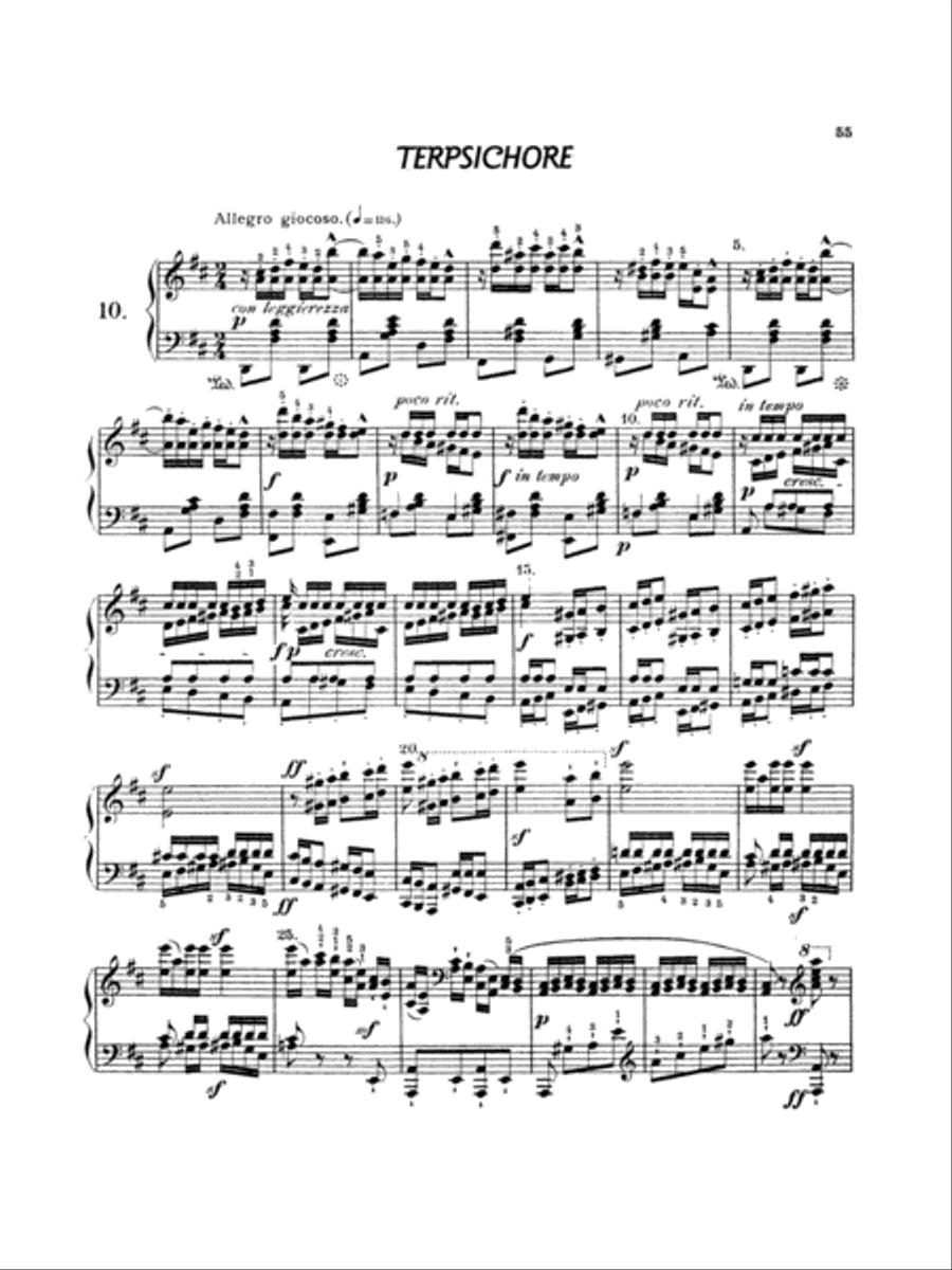 Moscheles: Grand Characteristic Studies, Op. 95 Piano Method scores gallery preview page 1