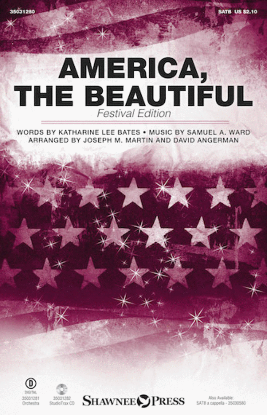 America, the Beautiful A Cappella scores gallery preview page 1