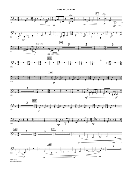 Undercurrents - Bass Trombone
