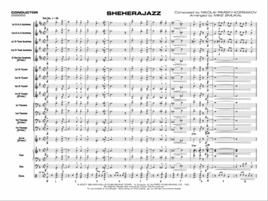 Sheherajazz Sheherajazz Jazz Ensemble scores gallery preview page 2