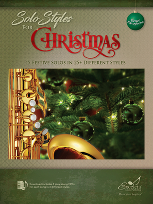 Book cover for Solo Styles for Christmas