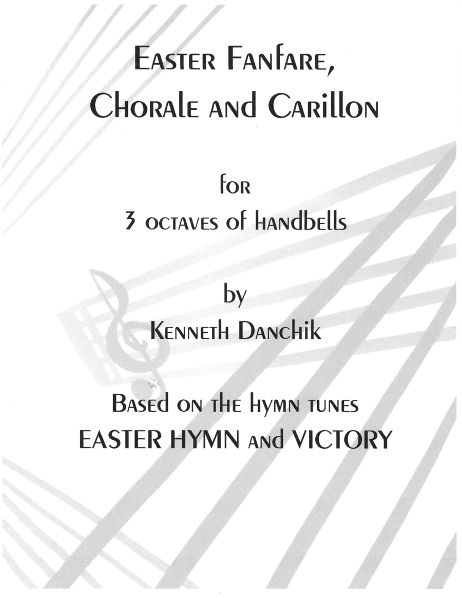 Easter Fanfare, Chorale and Carillon Handbell Choir scores gallery preview page 1