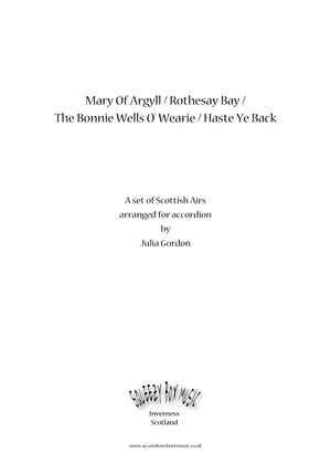 Book cover for Mary Of Argyll / Rothesay Bay / The Bonnie Wells O' Wearie / Haste Ye Back