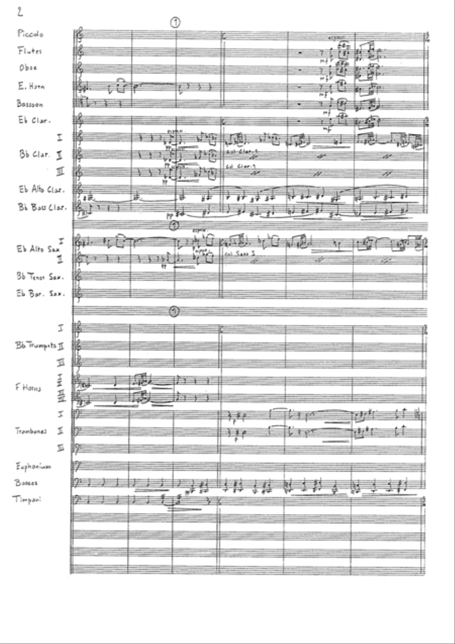 Sinfonie Concert Band scores gallery preview page 4