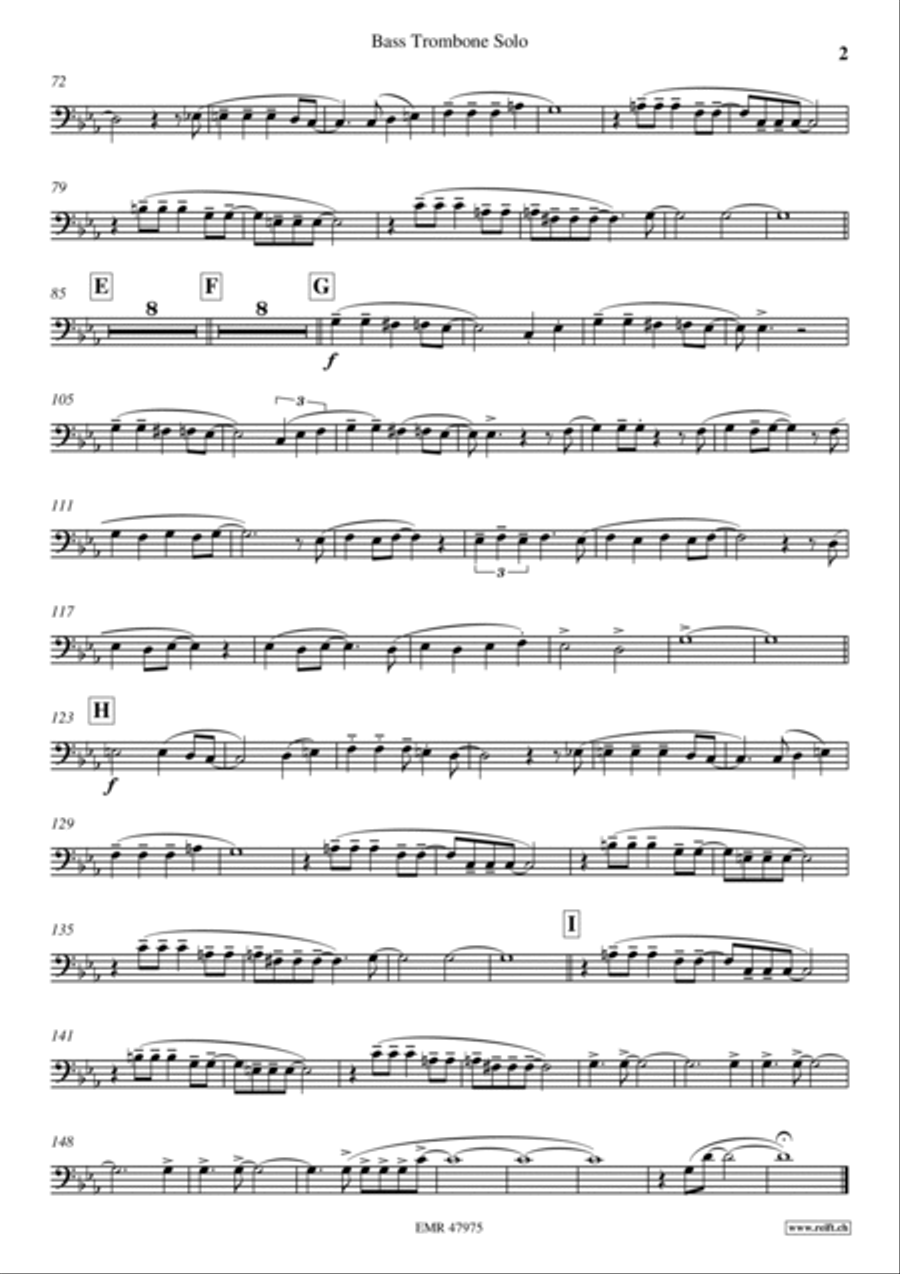 Le Monstre Bazar Trombone scores gallery preview page 3