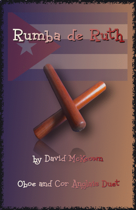 Book cover for Rumba de Ruth, for Oboe and Cor Anglais or English Horn Duet