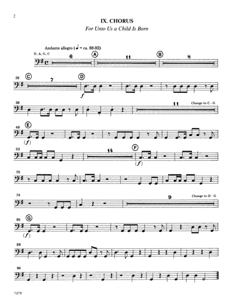 Handel's Christmas Messiah: A Cantata: Timpani