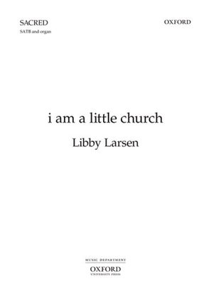 Book cover for i am a little church