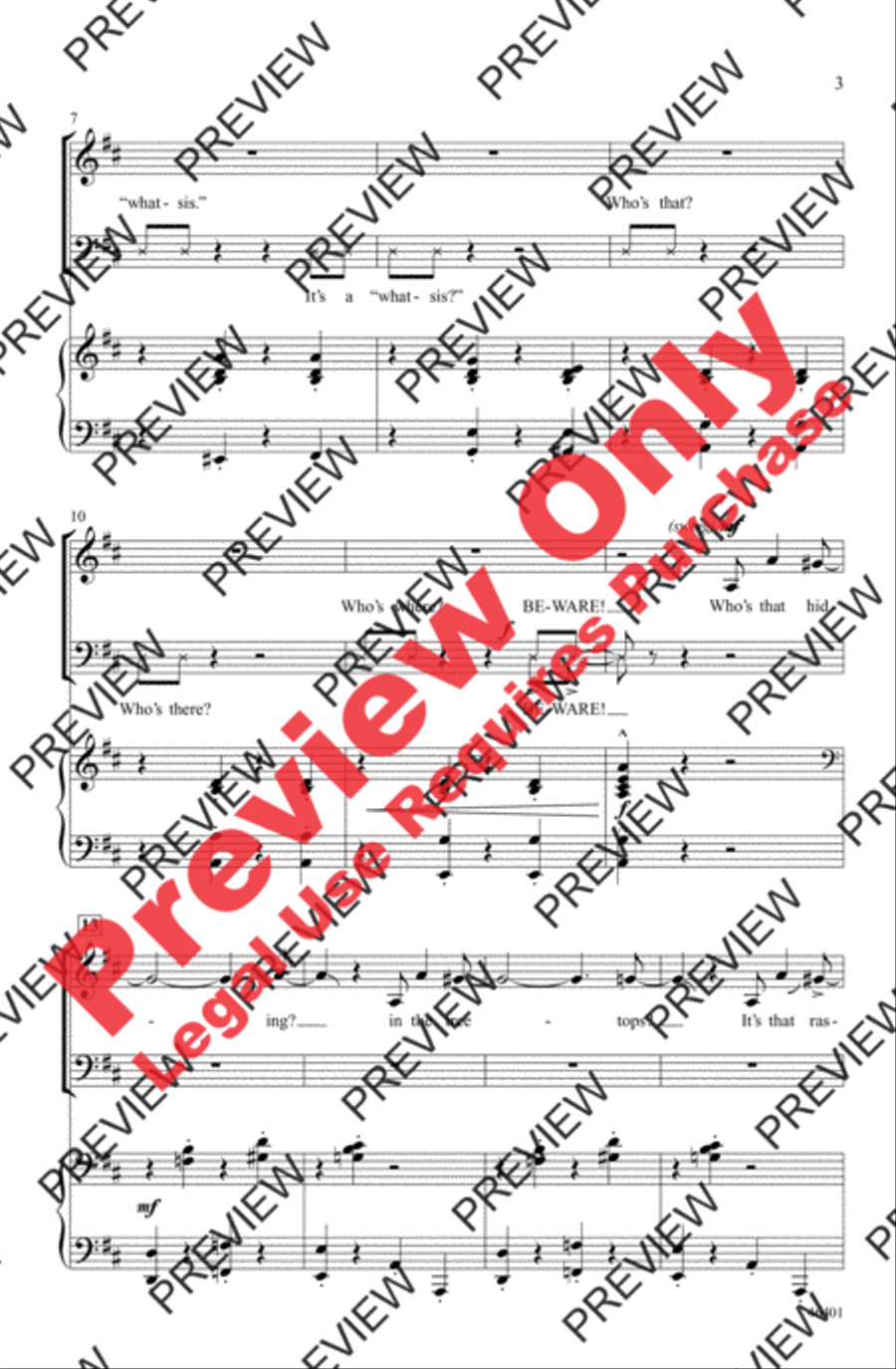 Jitterbug 4-Part scores gallery preview page 3