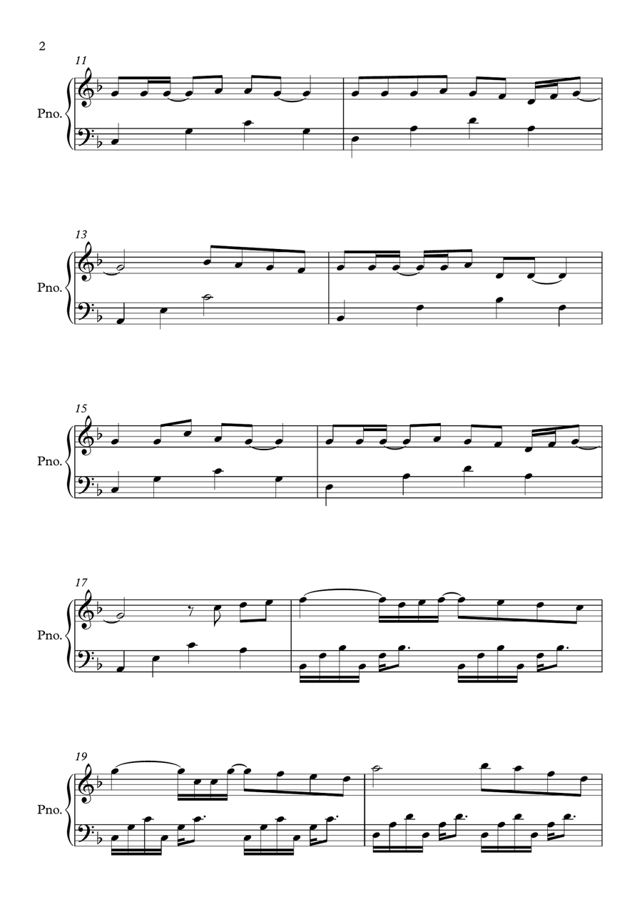 We Don't Talk Anymore Piano Solo scores gallery preview page 2