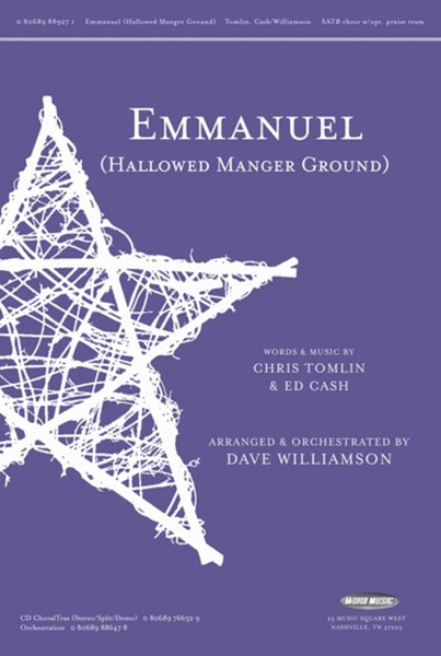 Emmanuel (Hallowed Manger Ground) - CD ChoralTrax