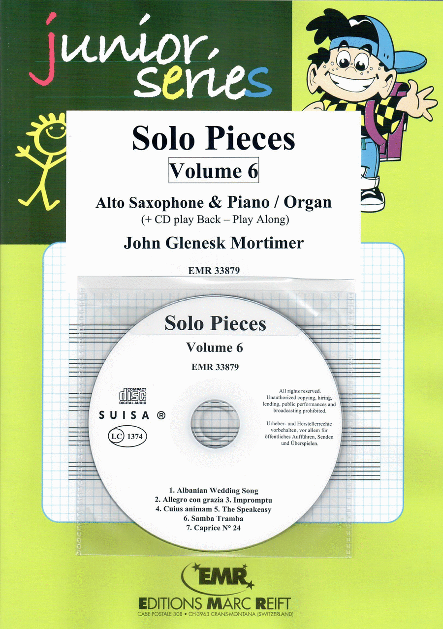 Solo Pieces Vol. 6 Alto Saxophone scores gallery preview page 1