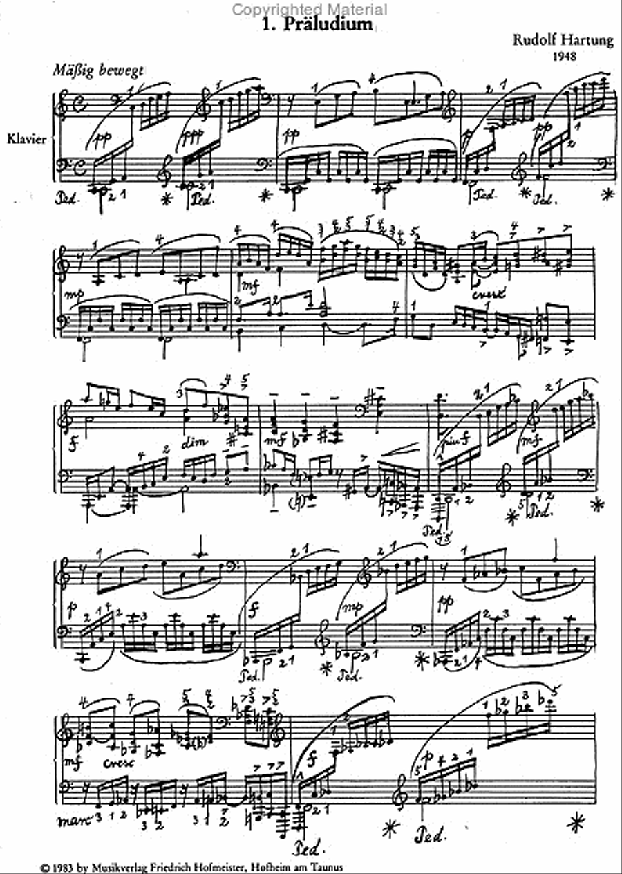 4 Klavierstücke 4 Klavierstücke Piano Solo scores gallery preview page 2