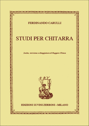 Book cover for Studi Per Chitarra (Chiesa)