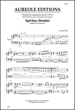 Book cover for Spiritus Domini