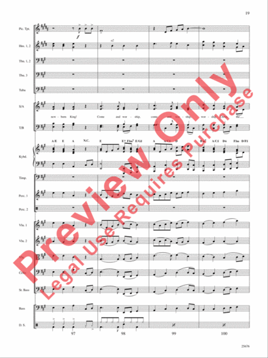 Good Christian Men, Rejoice Medley Good Christian Men, Rejoice Medley Choir scores gallery preview page 20