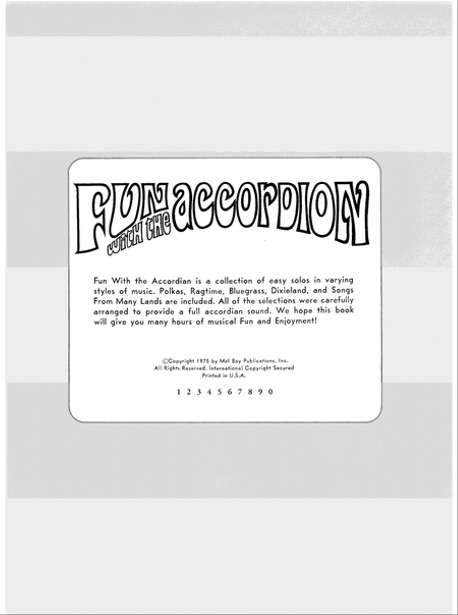 Fun with the Accordion Accordion scores gallery preview page 7